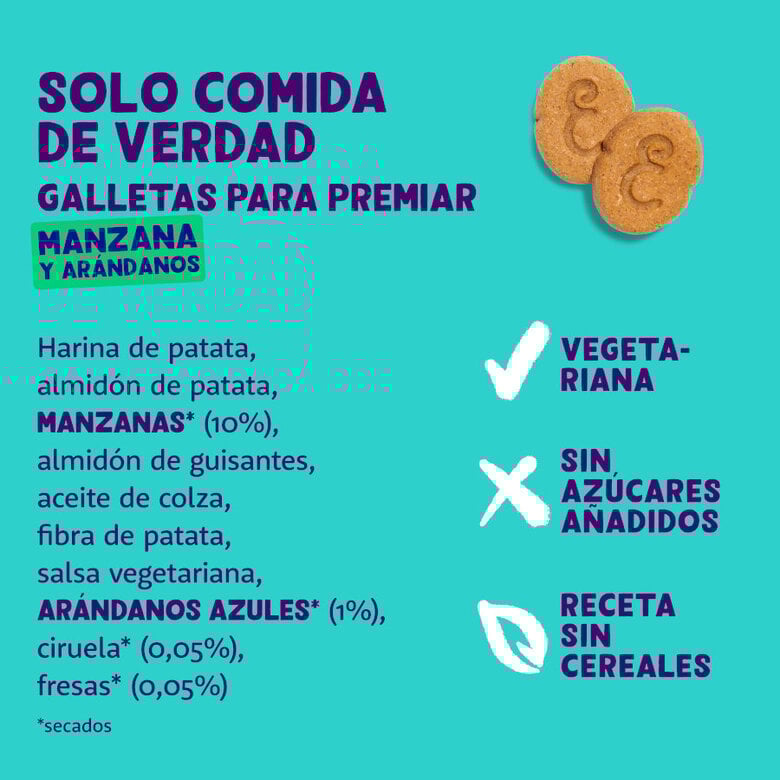 400 g Edgard y Cooper Biscoitos de Maçã para cães ,  Imagem número 2 400 g Edgard y Cooper Biscoitos de Maçã para cães , , large Imagem número 2